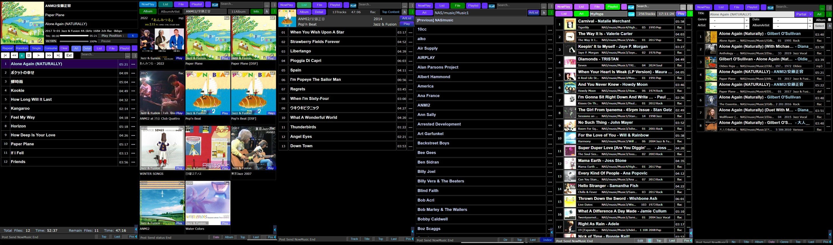 Music Player Interface